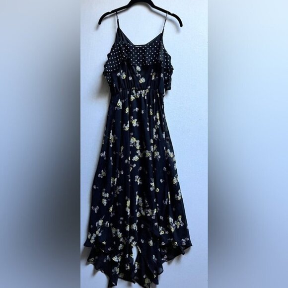Maurices floral spaghetti strap maxi dress Sz XS - Picture 2 of 12
